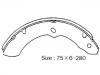 Kit mâchoire de frein Brake Shoe Set:NR4037